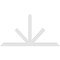 Ekena Millwork Saratoga Architectural Grade PVC Gable Bracket, 108"W x 58 1/2"H x 2"D x 6"F, 13/12 Pitch GBP108X59X0206SAR00 - alternate 4